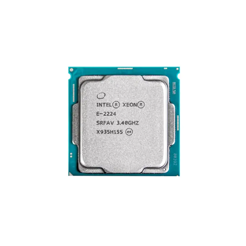 Intel Xeon E Processor 3.4 Ghz 71W Socket 1151 Srfav 4 Core Sever Cpu E-2224
