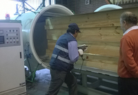 Prix de la chambre à vide radiofréquence pour le séchage du bois HFVD45-SA de scie HF Four de séchage du bois/Machines à bois de grande capacité