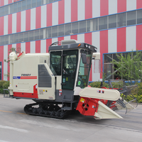 Moissonneuse-batteuse automotrice sur chenilles Sinomach CNCMC TRH01 100 CV à haute efficacité pour riz et céréales
