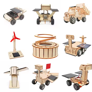 ソーラーシステム木製モンテッソーリ玩具幹子供向け教育玩具Diyサイエンスキット工場卸売 - Product Image 2