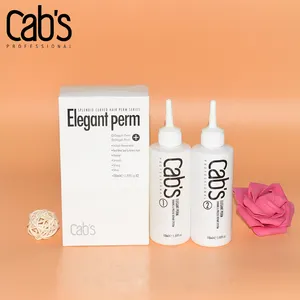 정상적인 머리 110 ml * 2 를 위한 직업적인 살롱 사용 온난하고 & 온화한 파마