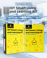Kit de iniciación de aprendizaje y vida inteligente de codificación de programación DIY para estudiantes personalizado con placa mínima Arduino UNOR4 Original para Arduino