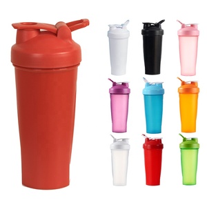 Doppia tazza 600ml BPA-Free palestra personalizzata per Shaker bottiglia all'ingrosso stile Sport bottiglia di acqua di proteine - Product Image 2