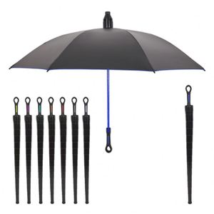 Paraguas de Golf con Eje Recto, Resistente al Viento, Apertura Semiautomática, Tela Reciclada, Logotipo Personalizado, Venta al Por Mayor - Product Image 1