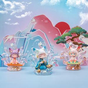 Yu Mo Craft - Boîte Mystère de Sagesse Ancienne - Figurine de Renard à Neuf Queues - Jouet de Collection - Cadeau - Décoration de Chambre - Unisexe - 8-13 Ans - Product Image 3