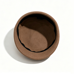 Sombrero de Pescador Plano de Fieltro de Lana de Lujo Estilo Francés Otoño Invierno 2026 para Mujer - Product Image 6