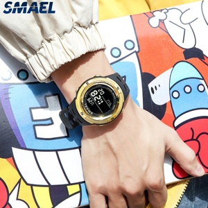 Montre pour homme SMAEL 1915, sport de luxe, affichage numérique LED, résistante à l'eau 5ATM, charme tendance, plastique - Product Image 6