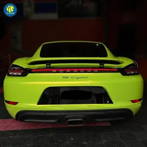 For 2016-2023 Porsche Cayman Boxster 718 Through Tail Light 982 807 417 Upgrade Modified LED Through Long Taillights