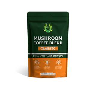Hot Selling Mushroom Coffee Blend with Chaga Lion's Mane Cordyceps Supports Boost Mental Concentration Mushroom Coffee Powder - Product Image 1