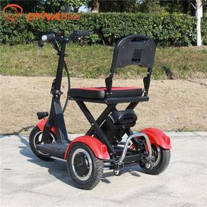 Scooter électrique pliable à trois roues en alliage d'aluminium pour grossistes, petit scooter électrique pliable à 3 roues - Product Image 6