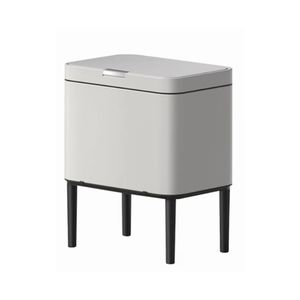 صندوق قمامة من ELPHECO سعة 30 لتر مضاد للرائحة ومضاد للانزلاق بغطاء ناعم ومفتوح دلو تخزين قائم عند القدم لغرفة النوم والمطبخ - Product Image 1