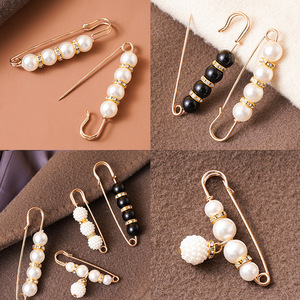 Pin para ajustar la cintura de pantalones, dispositivo para ajustar la cintura de cárdigans y suéteres de mujer, pin con hebilla antideslizante, imitación - Product Image 2