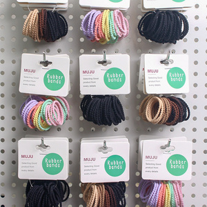 20종 기본 아동용 헤어끈 세트, 여아용 패션 스크런치 액세서리 - Product Image 6