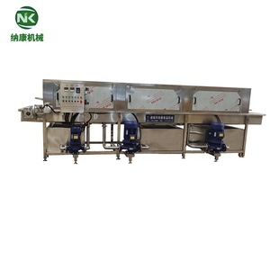 Industry green vegetable Crate Basket Washer Washing Machine