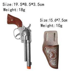 Juguete de Rifle de Halloween para Niños, Pistolas de Vaquero, Fundas, Disfraz de Vaquero del Oeste, Juego de Roles con Cinturón para Niños Pequeños - Product Image 5