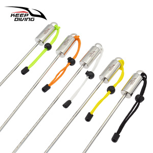Bâton de plongée Keep Diving en acier inoxydable avec échelle, équipement sous-marin pour la plongée sous-marine - Product Image 2