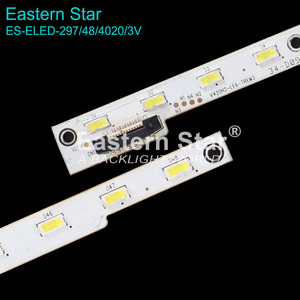 Bande lumineuse LED pour téléviseur ES-ELED-297 V420H2-LED6-TREM3 pour <span class=keywords><strong>PANASONIC</strong></span> TX-42AS600E TX-42AS600, barre LED 526MM 48LED 2 pièces - Product Image 4