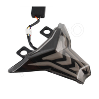 Feu arrière en forme de V, clignotant, feu de freinage arrière, pour Kawasaki Ninja 400 Z400 Zx-10r Z1000 Zx-6r 2019-2022
