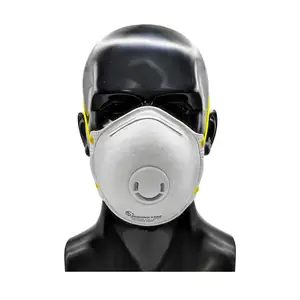 Niosh Uitademventiel Wegwerp Mijnbouw N95 Stofmasker Stofmasker Hoge Efficiëntie