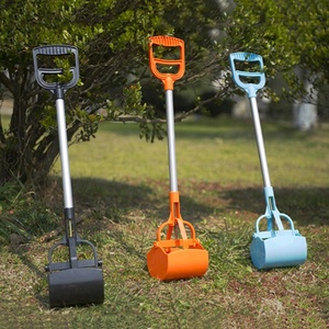 Strumento per la pulizia degli animali domestici Dog Cat Catcher Scoop Easy Pick Up 70cm manico lungo raccoglitore di cacca di cane in alluminio - Product Image 6