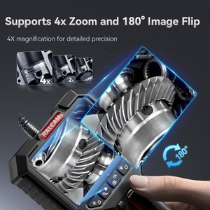 High Quality Vehicle Inspection Waterproof Camera Borescope 1M Cable 180 Degree <strong>Rotatable</strong> HD Screen <strong>Video</strong> Industrial <strong>Endoscope</strong> - Product Image 4