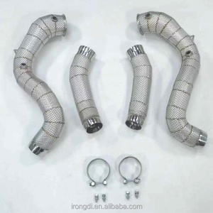 Tubo de Escape Deportivo con Protección Térmica para Mercedes-Benz C63 C63S AMG W205 4.0T, 2019+ - Product Image 3