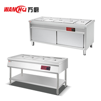DUBAI Restaurant & Hotel Buffet Servierwärmer aus Edelstahl, Bain-Marie-Wärmebehälter für Speisen, Fabrikfertigung