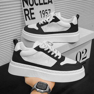 Zapatos para Hombre 2026, Marca de Moda, Versátiles, Casuales, Deportivos, Impermeables, con Aumento de Altura, Blancos - Product Image 5