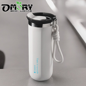 OMORY Best Selling 500ml 304 Polygon Travel Cup Direct Drink Stainless Steel Vacuum Insulated Cup - Product Image 3