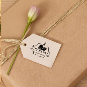 多色DIY闪光邮票牛皮纸袋奶茶纸箱办公室用橡胶预墨烘焙标志印章 - Product Image 4