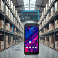 Computadora Industrial Portátil NORGEE con Escáner de Código de Barras 2D, Pantalla Full HD+ de 5.5 Pulgadas, IP67, Android 13, BT 5.0, MTK Octa-core 2.0GHz