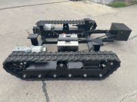 Châssis de chenilles, mécanisme de transport pour véhicules lourds, personnalisation de la charge, matériau en acier au manganèse haute résistance
