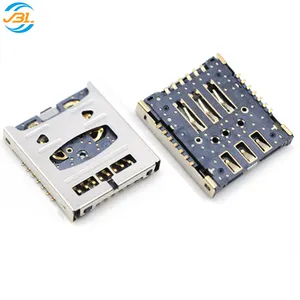 Dual NANO SIM card socket with TF socket H2.5 SIM card holder female connector stock goods