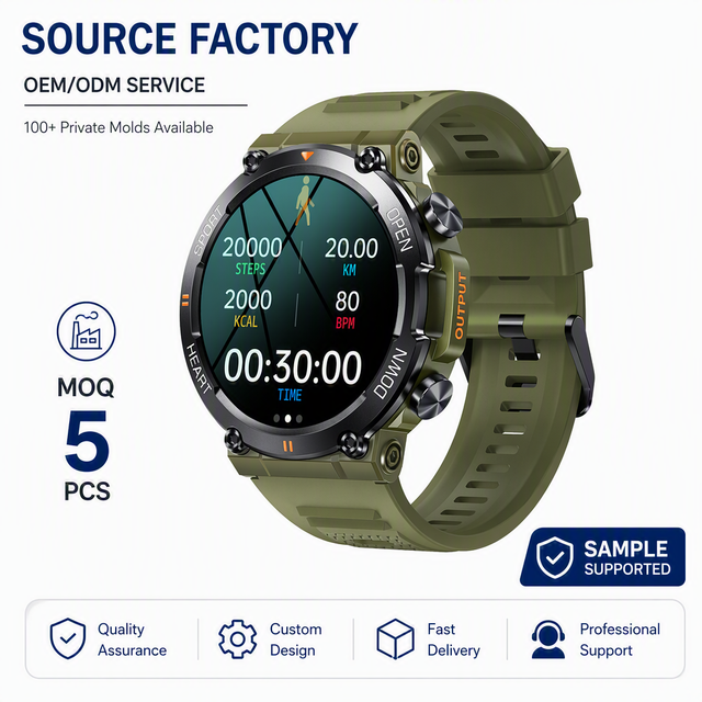 2026 K56 Pro Smart Watch Sports Fitness Tracker Heart Monitor IP67 Waterproof Android IOS 400mAh 1.39 Inch Unisex BT Call