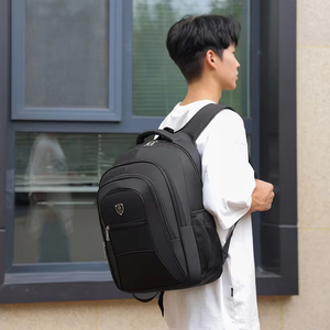 Wholesale Unisex Geometric Laptop Travel <b>Bag</b> USB Charging Port Waterproof Anti-Theft Oxford Material Fashion Style Resin Mesh - Product Image 5