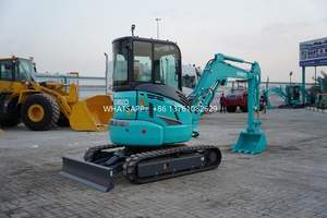 Excavadora Kobelco sk35 de alta calidad, 3,5 toneladas, mini Excavadora hidráulica usada sk35sr, cabina Kobelco sk35 equipada - Product Image 2
