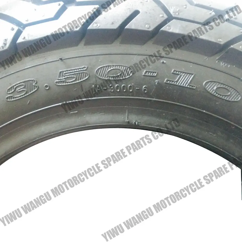 3.50-10 tubeless and tube motorcycle tires wholesale cheap price