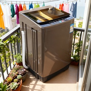 Top Load <b>Washer</b> Single Tub 53.5x53.5x86cm High Efficiency Electric Power China Origin - Product Image 2