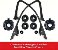 Haut-parleur Tweeter Lumineux avec Couvercle Lumineux et Éclairage d'Ambiance pour BMW Série 3 G28 G20 G21