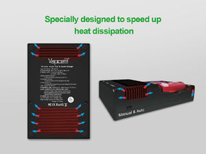 Vapcell S4 Plus caricabatterie veloce Smart 4 slot 12A caricabatterie ricaricabile per <span class=keywords><strong>18650</strong></span> 21700 32700 26650 batterie - Product Image 5