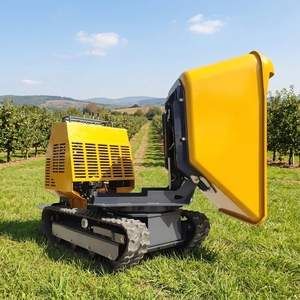 Camion benne rotative Kc1200, Produits les plus vendus, Mini-dumper chenillé rotatif Kc1200, Camion benne basculante hydraulique rotative de 1200 kg, CE - Product Image 2