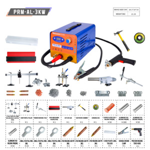 Máquina de Reparación de Chapa de Aluminio para Carrocería PRM-AL-3KW - Soldadora de Pernos Ligera de Alta Potencia 3KVA con Protección Contra Sobrecarga - Product Image 5