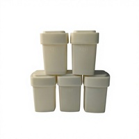 Flacon cylindrique personnalisé à ouverture facile, résistant aux enfants, en PP, 120 ml, pour le stockage de comprimés, capsules et compléments alimentaires
