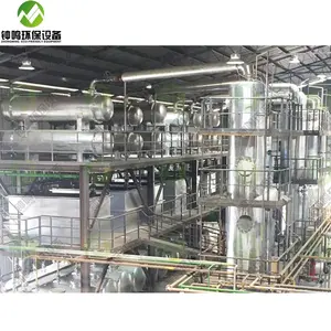 Distillation Machine Recycling Waste Black Engine Oil to Diesel