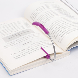 Portable LED flexible tube <b>book</b> light wholesale, multi-color available, folding light with clip, student study and reading - Product Image 3