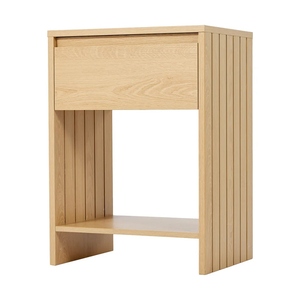 Phòng ngủ đơn giản đầu giường Bàn đầu giường với một ngăn kéo - Product Image 1