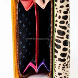 Coloré véritable vache cheveux sur fourrure imprimé Animal sac de messager à la main petit Vintage cartable en cuir dames fêtes vente chaude - Product Image 4