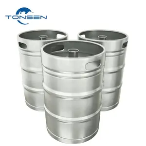 Hot selling 5l 10l 20l 30l 50l stainless steel plastic beer barrel empty beer kegs for sale