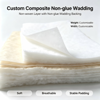 Matériau de rembourrage creux en fibres de polyester à haute résilience pour couche de confort de matelas, antistatique, vente en gros