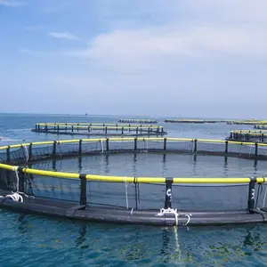 Gentain Customized Circular Cage Sizes Aquaculture Fish Farm Cage For Fish Floating Cage